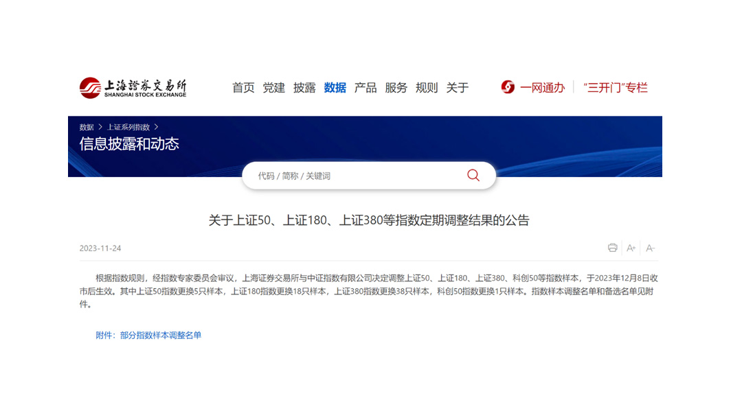 365速发国际股份入选上证380指数成分股